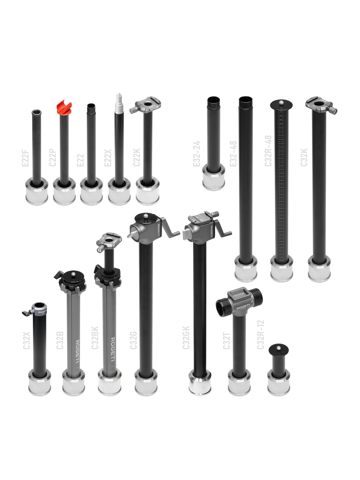 C32 Series Center Columns for T32 Tripod – ROGETI