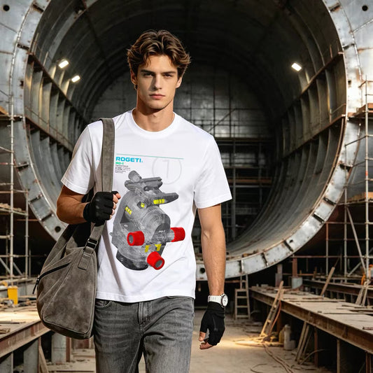 ROGETI Mechanical Designer: Camera Gear Graphic T-Shirt