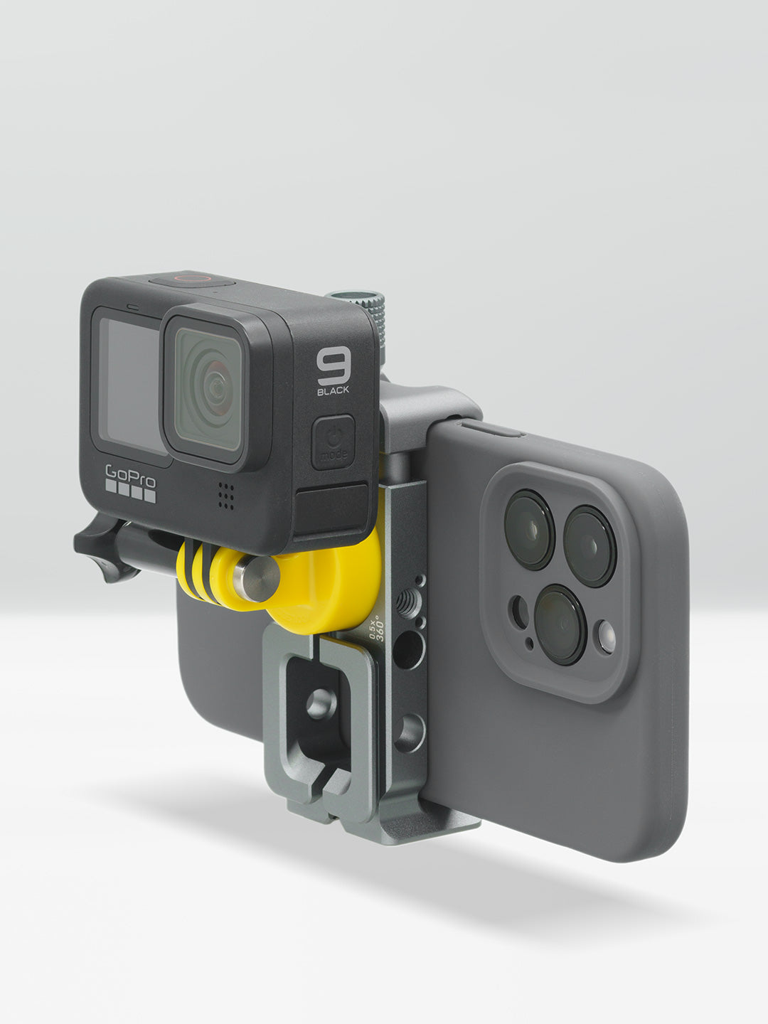 Smartphone Clamp/Cell Phone Holder/iPhone Tripod Mount Adapter