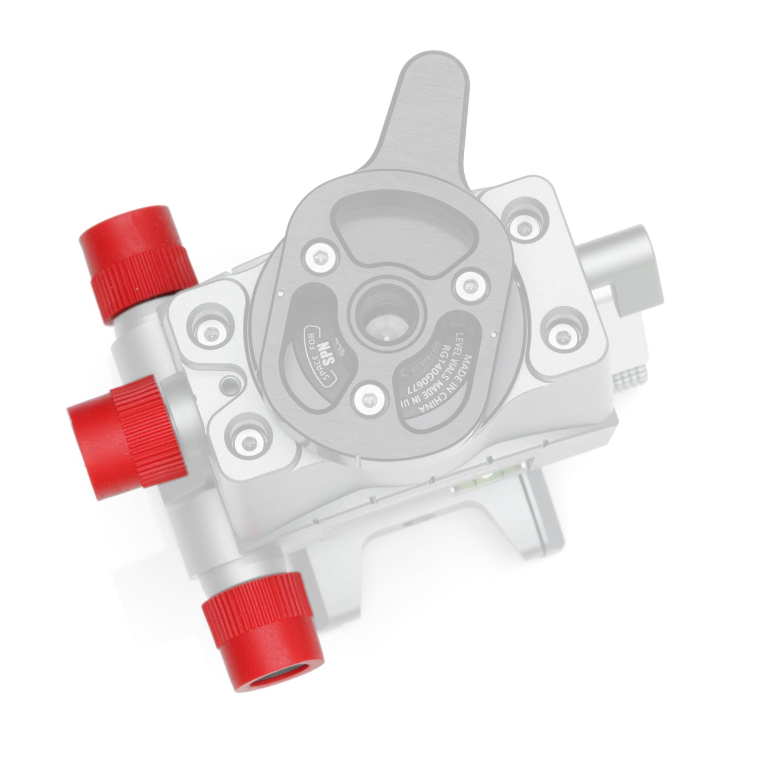 Red or Black Soft Rubber Knob Covers for RG-1 Geared Head